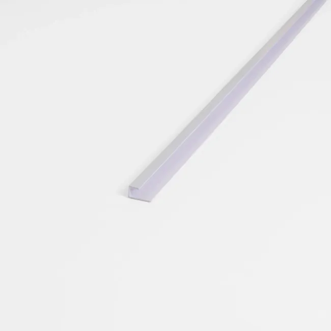 Trepanel Aqua® Shower Panel PVC End Cap Silver