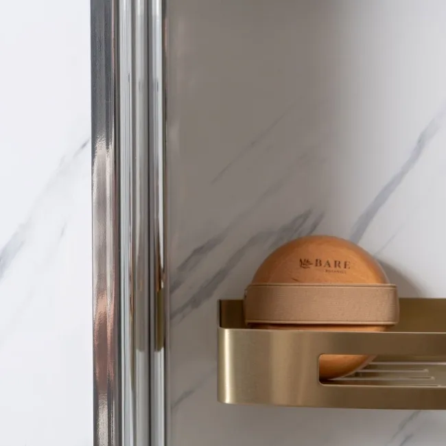 Trepanel Aqua® Shower Panel PVC External Corner Joint Silver