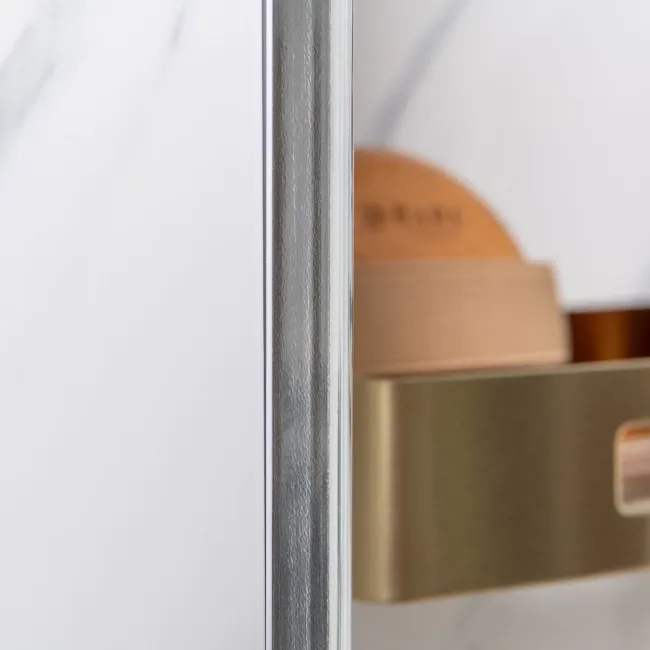 Trepanel Aqua® Shower Panel PVC External Corner Joint Silver