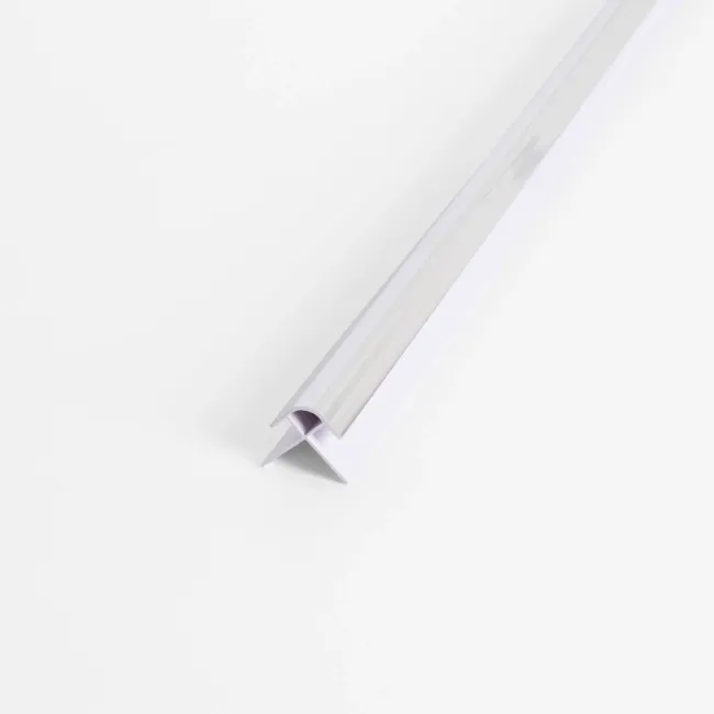 Trepanel Aqua® Shower Panel PVC External Corner Joint Silver