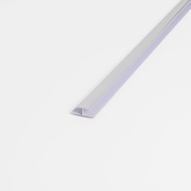 Trepanel Aqua® Shower Panel PVC H Joint Silver