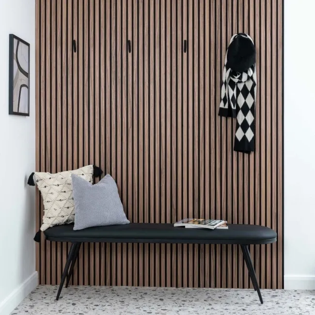 Trepanel® Autumn Brown Oak Acoustic Wood Wall Panels