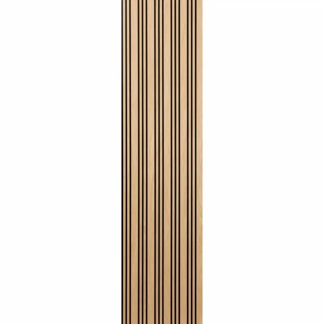 Trepanel Design® Oak Multi-Width Acoustic Wood Wall Panels