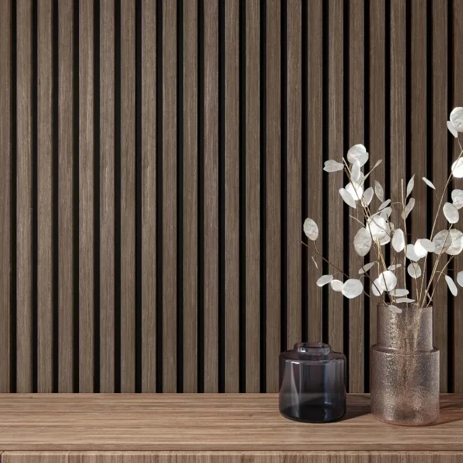 Trepanel® Walnut Brown Acoustic Wood Wall Panels