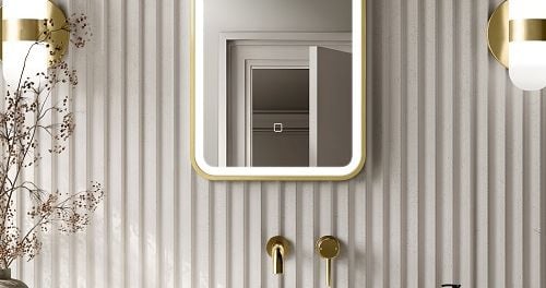 How and Where to Hang a Bathroom Mirror