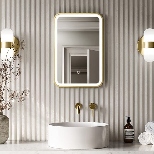 How and Where to Hang a Bathroom Mirror
