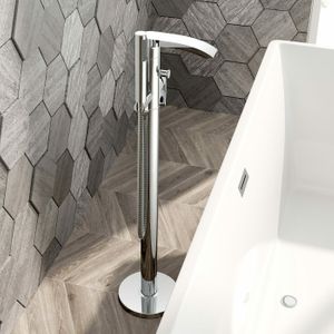 Severn Chrome Freestanding Bath Shower Mixer Tap