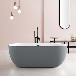 Finsbury 1700mm Slate Grey Freestanding Bath