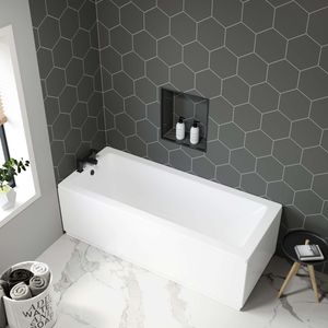 Hereford 1800x800mm Square Single Ended Bath