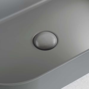 Cement Grey Ceramic Basin Waste - Unslotted