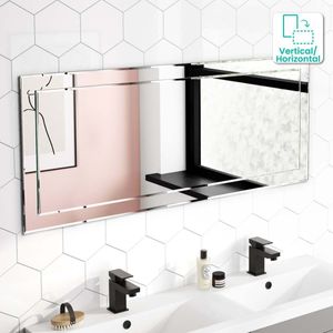Bella Art Deco Bathroom Mirror 500x1200mm