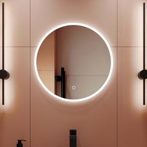 Aria Round Illuminated LED Mirror 500mm