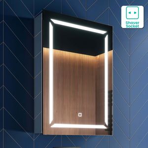 Amara Illuminated LED Mirror Cabinet 700x500mm