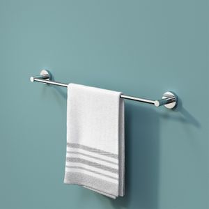 Sofia Chrome Single Towel Rail - 600mm