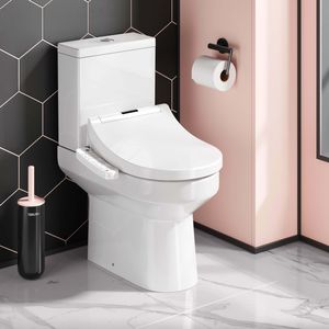 Denver Close Coupled Toilet With Smart Bidet Seat