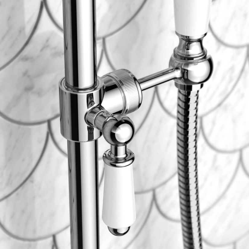 Shannon Traditional Thermostatic Shower Set with Hand Shower