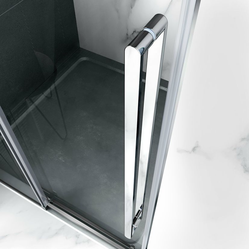 Oslo Premium Easy Clean 8mm Sliding Shower Door 1200mm