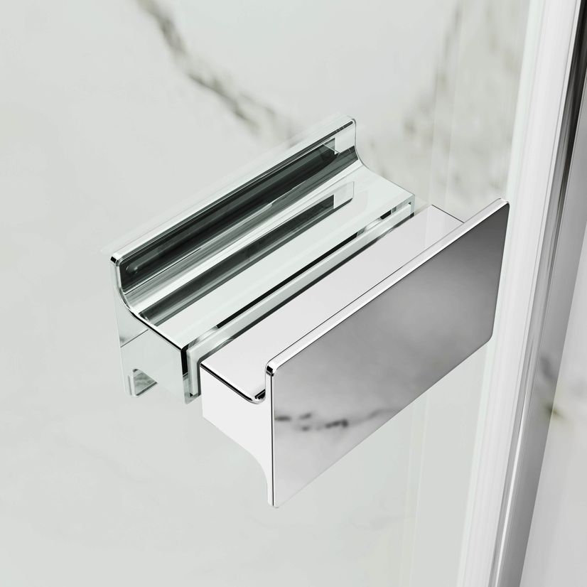 Vienna Easy Clean 8mm Hinged Shower Door 900mm