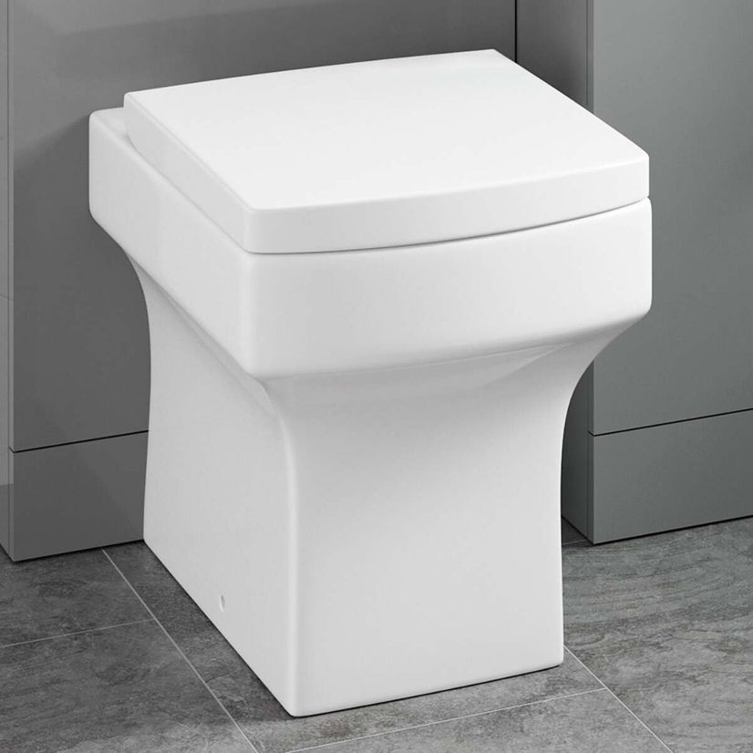 Portland Back To Wall Premium Soft Close Toilet Seat