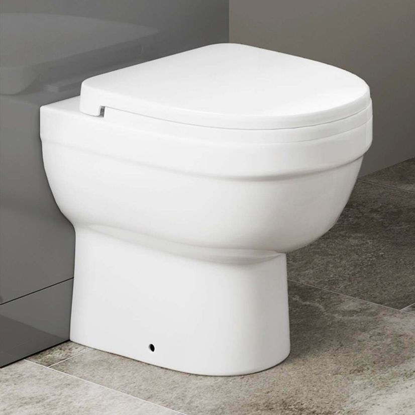 Seattle Replacement Soft Close Seat for Back To Wall Toilet