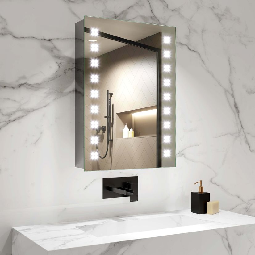 Madison Illuminated LED Mirror Cabinet 700x500mm