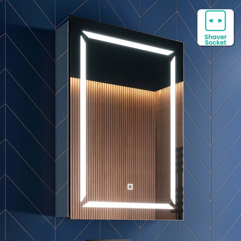 Amara Illuminated LED Mirror Cabinet 700x500mm