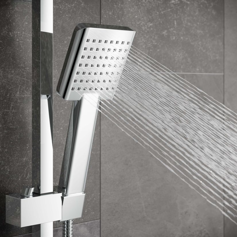 Carrick Square Thermostatic Shower Set
