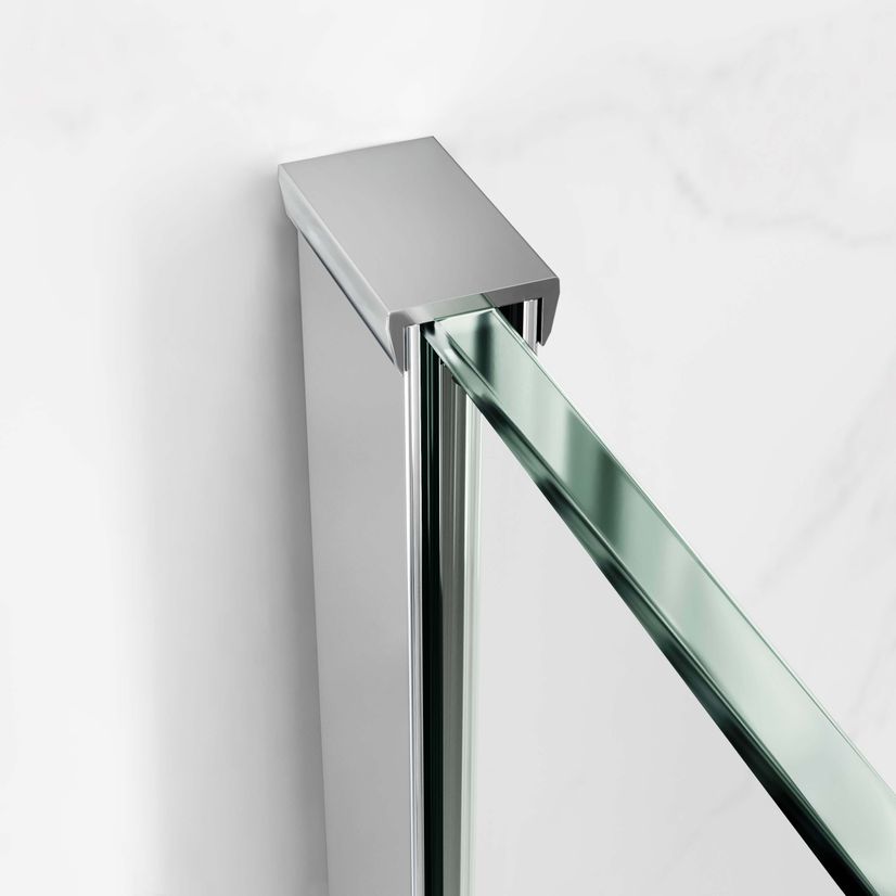 Vienna Easy Clean 8mm Hinged Shower Enclosure 1100x800mm