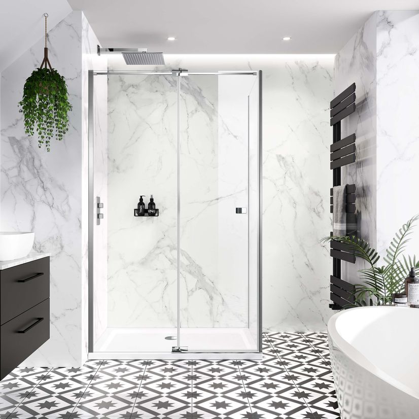 Vienna Easy Clean 8mm Hinged Shower Enclosure 1200x800mm