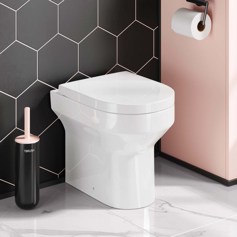 Denver Back To Wall Toilet With Soft Close Seat