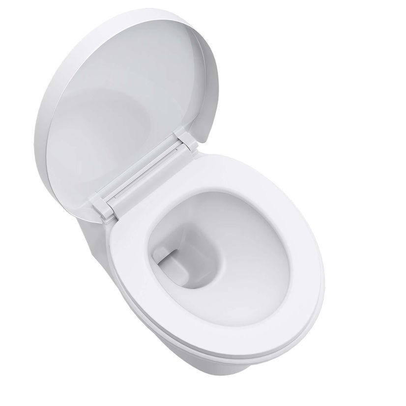 Quartz Gloss White Combination Vanity Basin and Austin Toilet 950mm