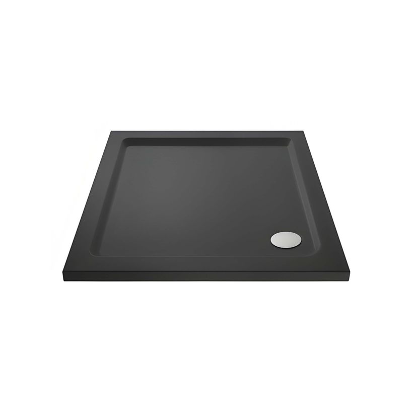 London Slate Grey Square Stone Shower Tray 800x800mm