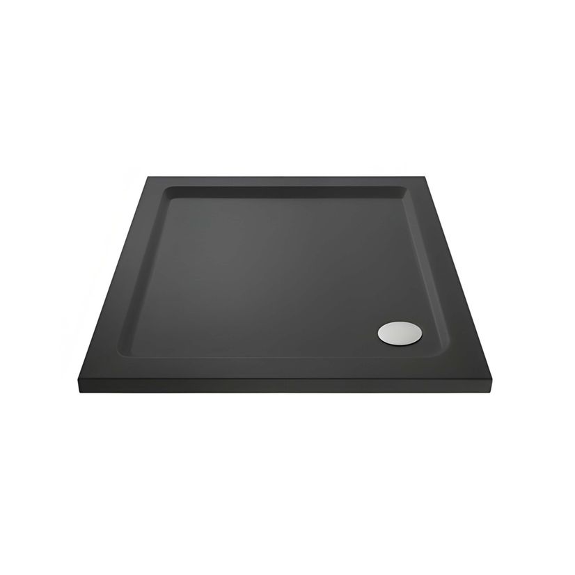 London Slate Grey Square Stone Shower Tray 900x900mm