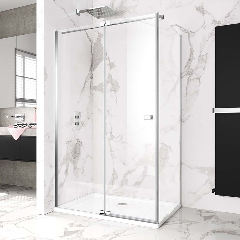 Vienna Easy Clean 8mm Hinged Shower Enclosure 1200x900mm